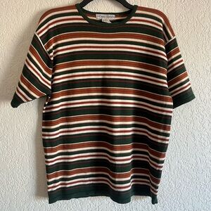 David Hollis | Vintage Striped Women's Top